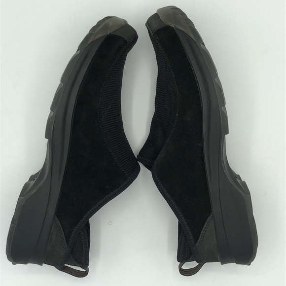 Clarks Leather Black Flat Loafer Size 7 1/2 - Picture 13 of 15